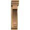 Ekena Millwork Imperial Traditional Rough Sawn Bracket w/ Offset Brace, Western Red Cedar, 6"W x 26"D x 26"H BKT0604X26X26IMP01RWR - alternate 3